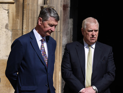 Timothy Laurence and Prince Andrew