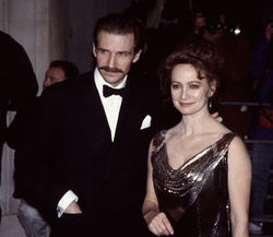 Ralph Fiennes and Francesca Annis