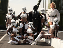 The Empire Strips Back: A Burlesque Parody