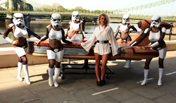 The Empire Strips Back: A Burlesque Parody