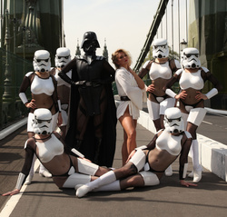 The Empire Strips Back: A Burlesque Parody