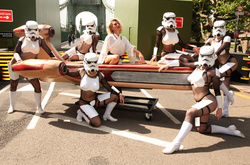 The Empire Strips Back: A Burlesque Parody