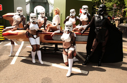 The Empire Strips Back: A Burlesque Parody