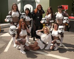 The Empire Strips Back: A Burlesque Parody