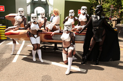 The Empire Strips Back: A Burlesque Parody
