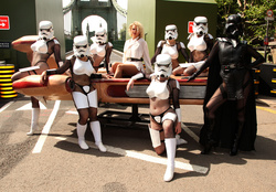 The Empire Strips Back: A Burlesque Parody