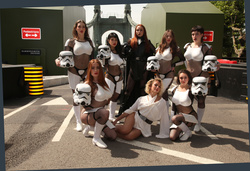 The Empire Strips Back: A Burlesque Parody