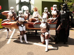 The Empire Strips Back: A Burlesque Parody