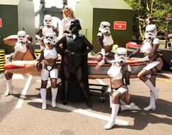The Empire Strips Back: A Burlesque Parody