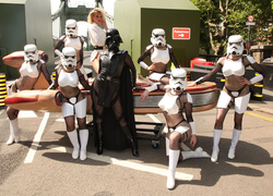 The Empire Strips Back: A Burlesque Parody