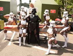 The Empire Strips Back: A Burlesque Parody