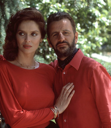  Barbara Bach and Ringo Starr 