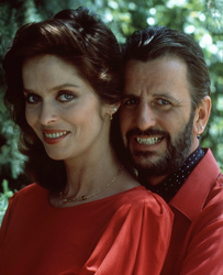  Barbara Bach and Ringo Starr 