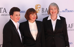 Ruth Davidson, Beth Rigby and Harriet Harman 