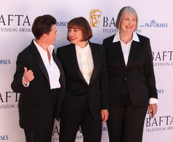 Ruth Davidson, Beth Rigby and Harriet Harman 
