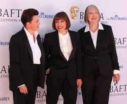 Ruth Davidson, Beth Rigby and Harriet Harman 