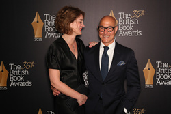 Felicity Blunt and Stanley Tucci