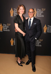 Felicity Blunt and Stanley Tucci