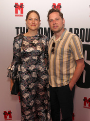 Charity Wakefield and David Newman