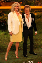 Penny Lancaster and Rod Stewart